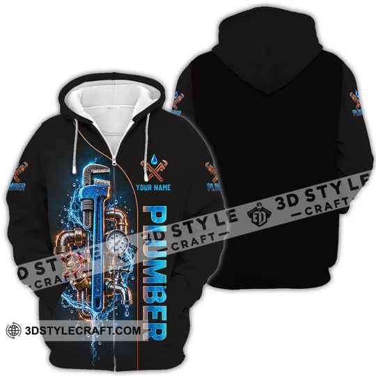 Unisex Shirt - Custom Plumber Shirt style option 4