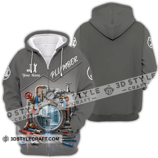 Unisex Shirt - Custom Plumber Shirt style option 4