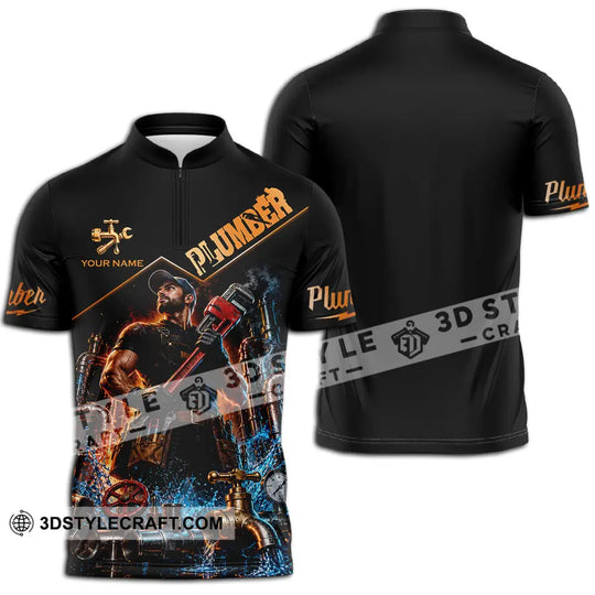 Unisex Shirt - Custom Plumber Shirt style option 2