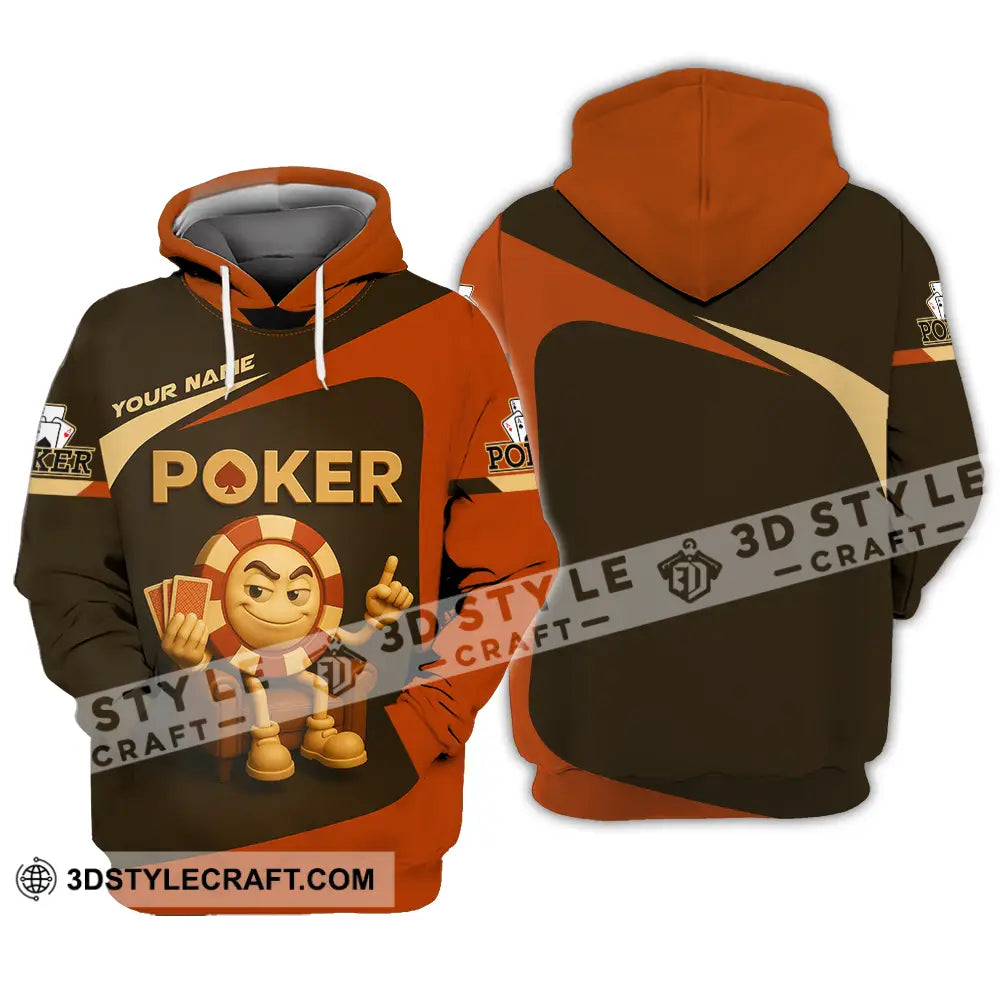 Unisex Shirt - Custom Poker Shirt Hoodie / S T-shirt