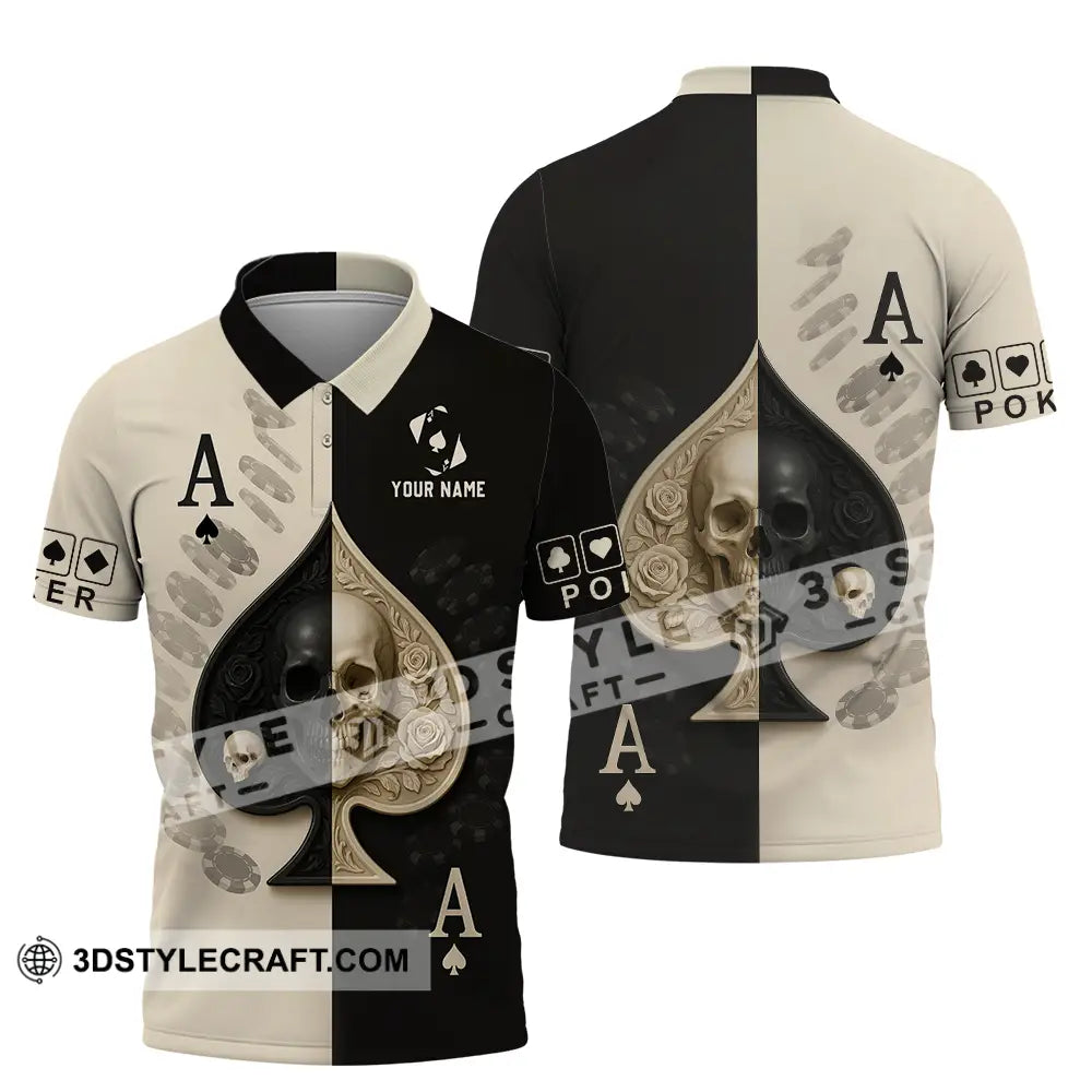 Unisex Shirt - Custom Poker Shirt Polo Shirt / S T-shirt