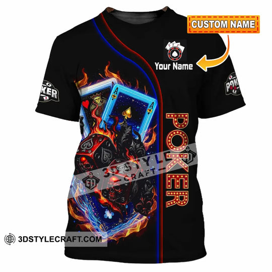 Unisex Shirt - Custom Poker Shirt style option 1