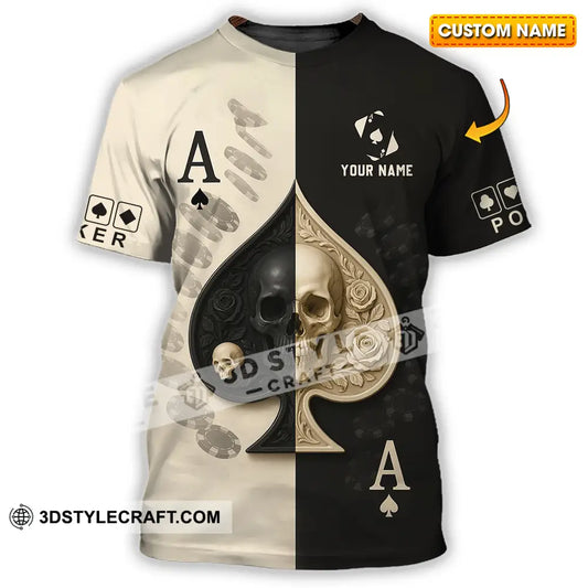 Unisex Shirt - Custom Poker Shirt T-shirt