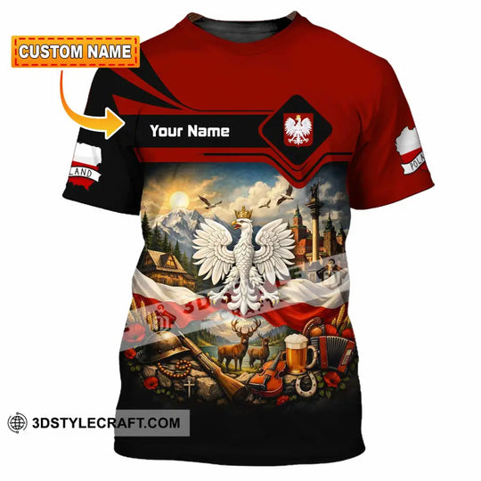 Unisex Shirt - Custom Poland Shirt style option 1
