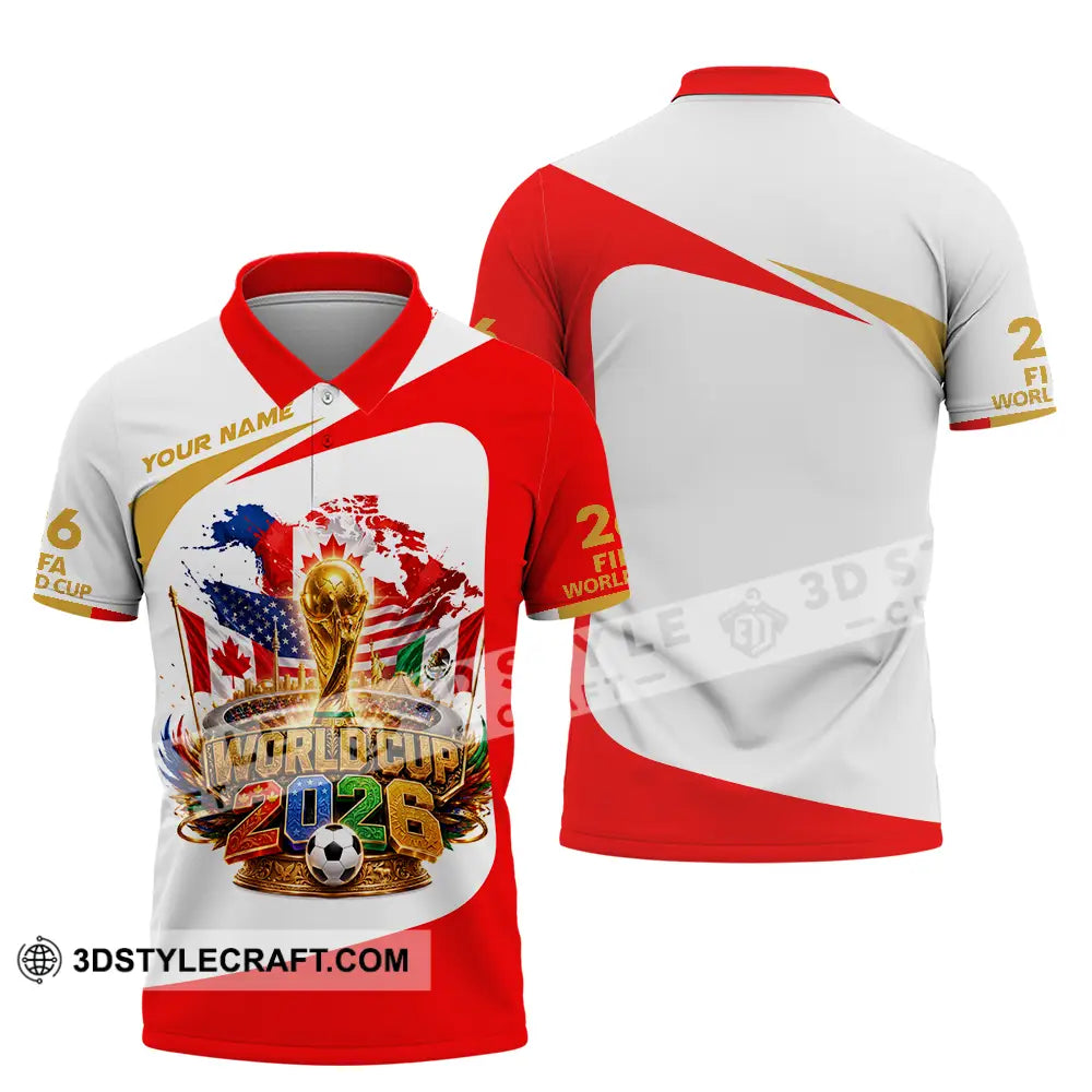 Unisex Shirt - Custom World Cup 2026 Shirt - Polo Shirt / S - T-shirt