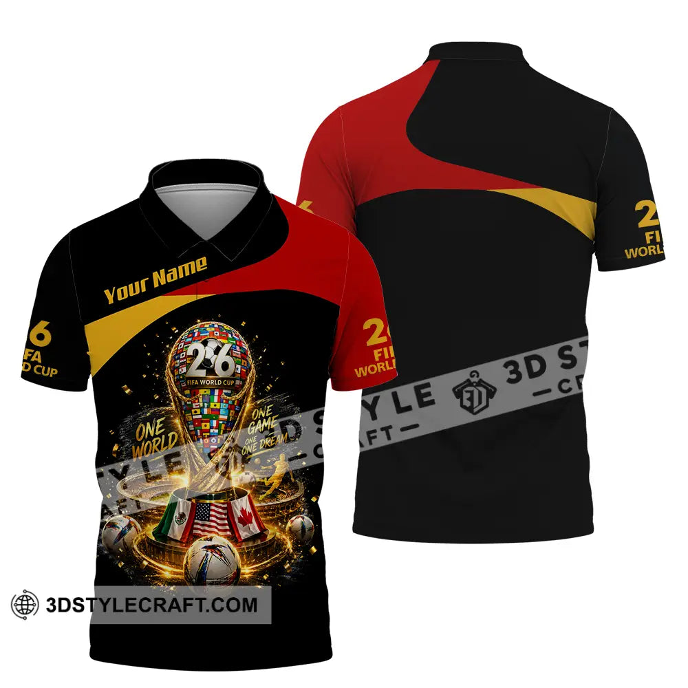 Unisex Shirt - Custom World Cup 2026 Shirt - Polo Shirt / S - T-shirt