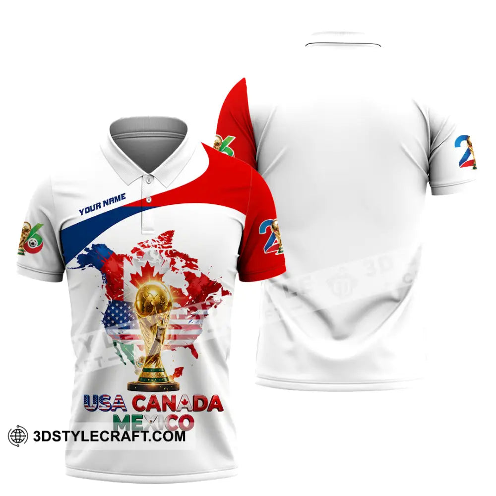 Unisex Shirt - Custom World Cup 2026 Shirt - Polo Shirt / S - T-shirt