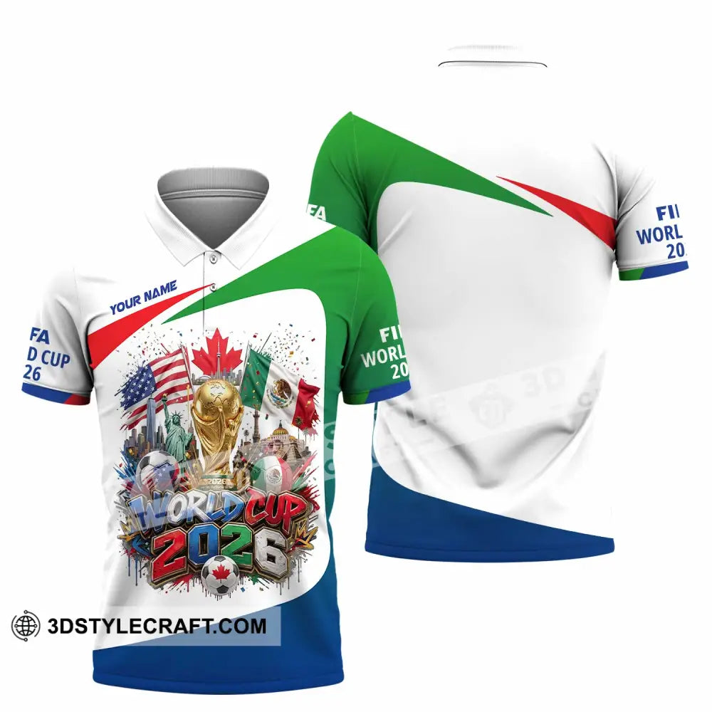 Unisex Shirt - Custom World Cup 2026 Shirt - Polo Shirt / S - T-shirt