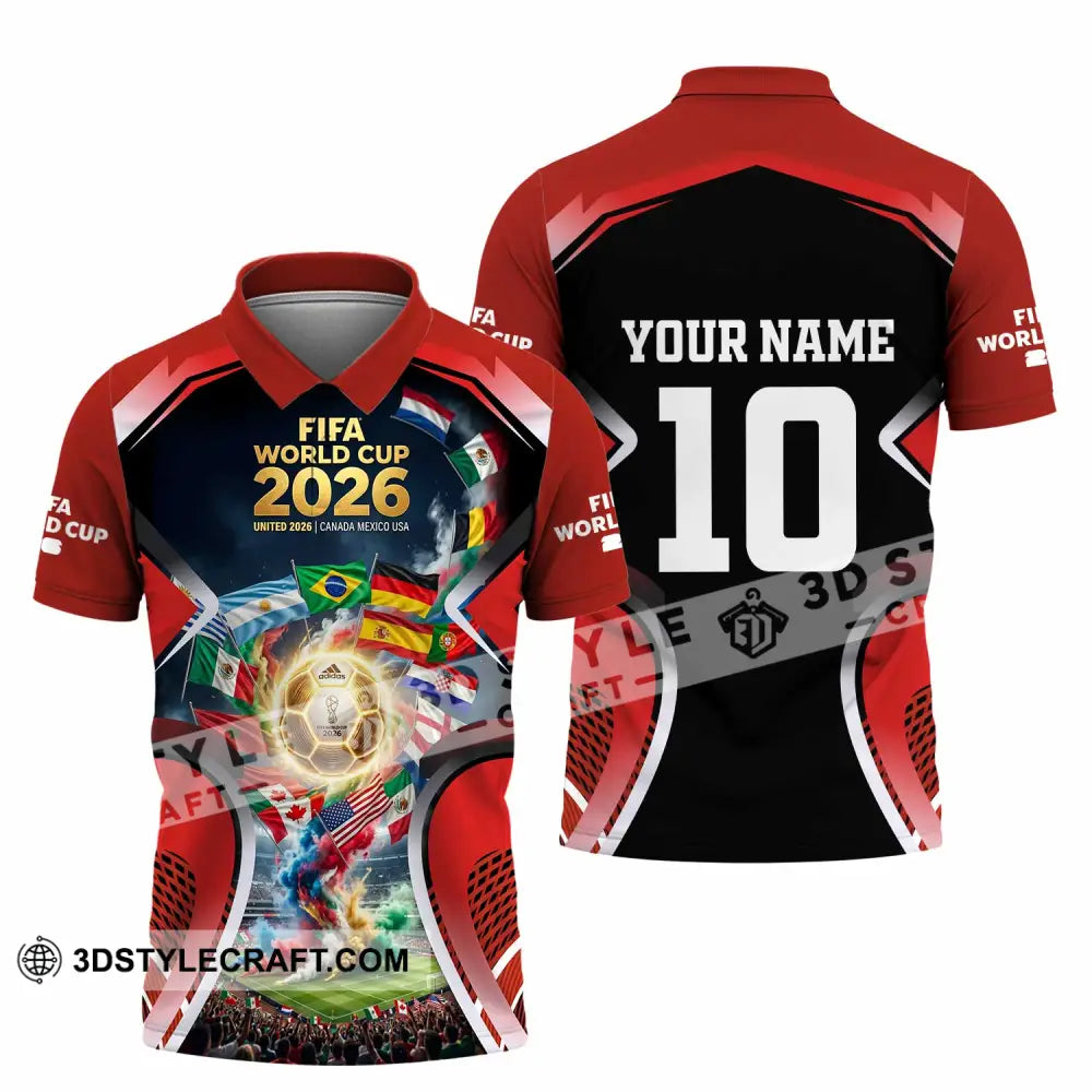 Unisex Shirt - Custom World Cup 2026 Shirt - Polo Shirt / S - T-shirt