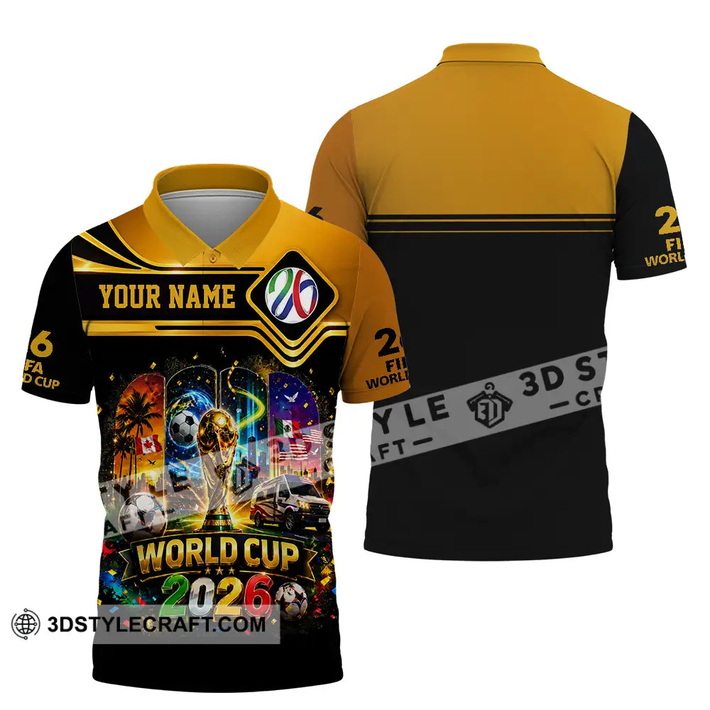 Unisex Shirt - Custom World Cup 2026 Shirt - Polo Shirt / S - T-shirt
