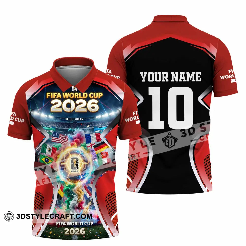 Unisex Shirt - Custom World Cup 2026 Shirt - Polo Shirt / S - T-shirt