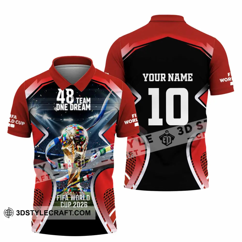 Unisex Shirt - Custom World Cup 2026 Shirt - Polo Shirt / S - T-shirt