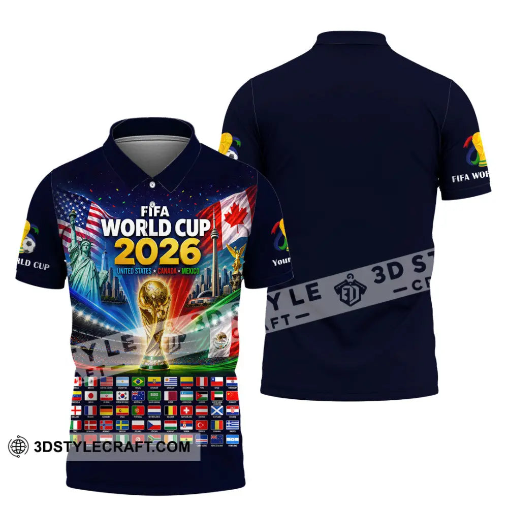 Unisex Shirt - Custom World Cup 2026 Shirt - Polo Shirt / S - T-shirt