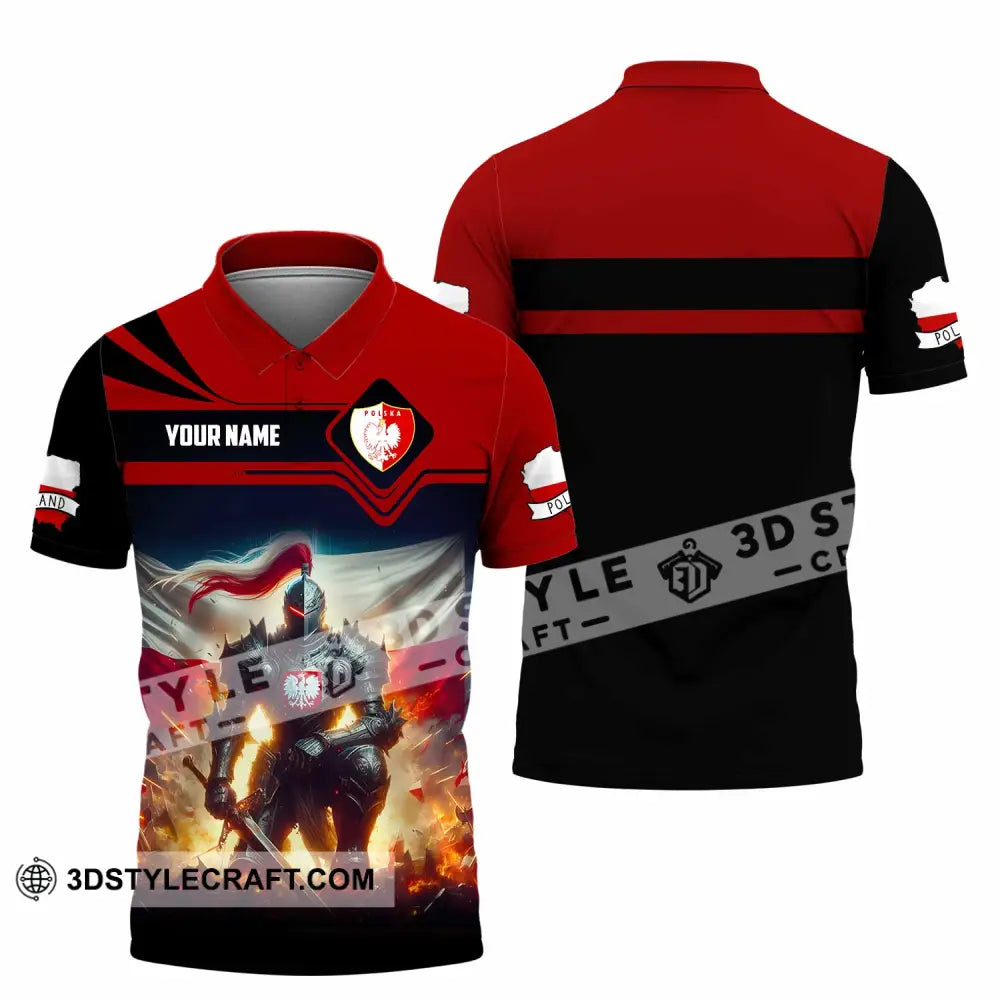 Unisex Shirt - Custom Polska Poland Shirt Polo Shirt / S T-shirt