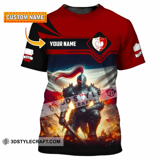Unisex Shirt - Custom Polska Poland Shirt T-shirt