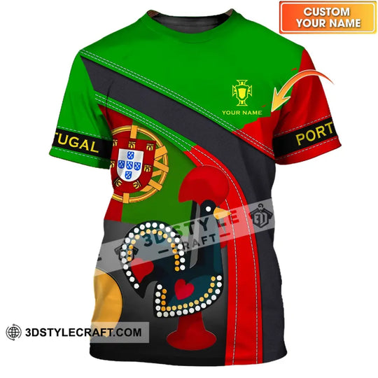 Unisex Shirt - Custom Portugal Name Shirt, Portugal Shirt - Custom Name style option 1