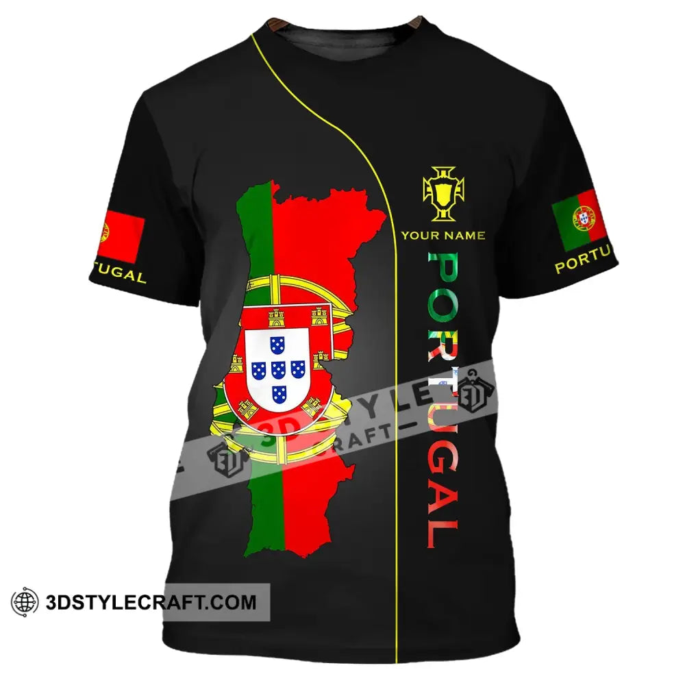 Unisex Shirt - Custom Portugal Name T-Shirt / S T-Shirt