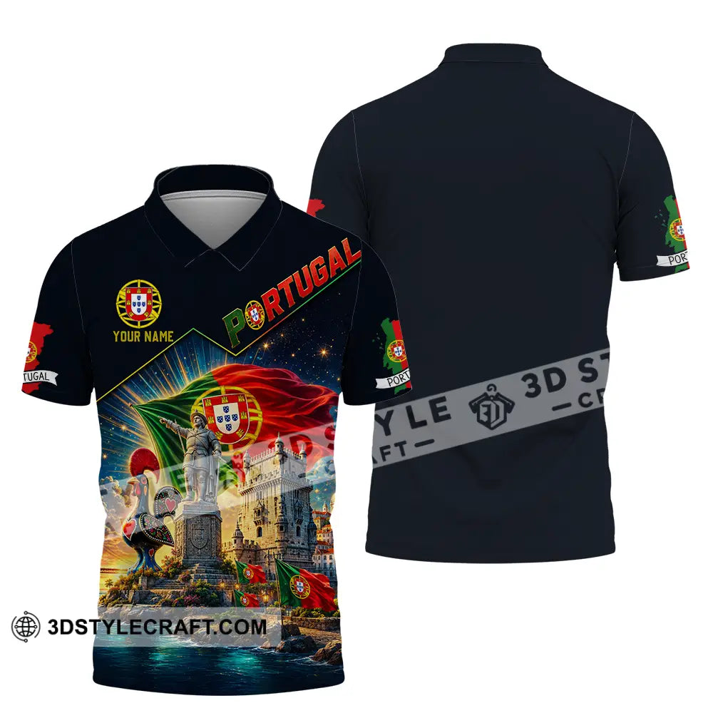 Unisex Shirt - Custom Portugal Shirt - Polo Shirt / S - T-shirt
