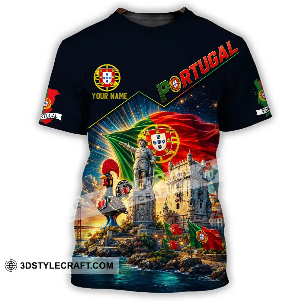 Unisex Shirt - Custom Portugal Shirt - T-Shirt / S - T-shirt