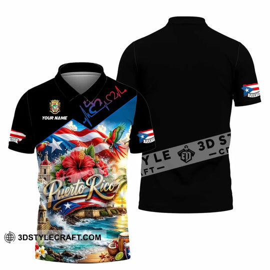 Unisex Shirt - Custom Puerto Rico Shirt style option 2