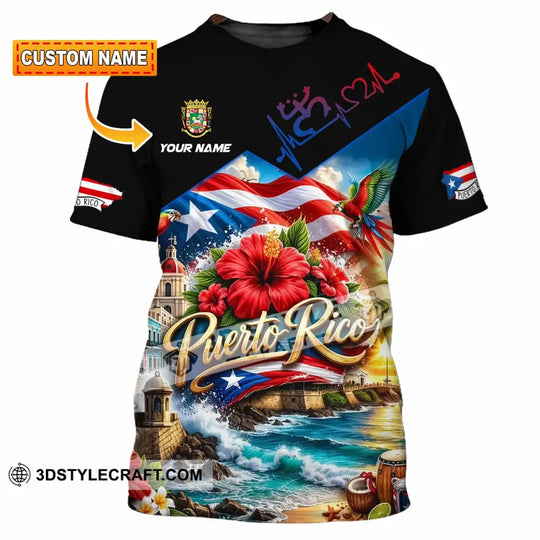 Unisex Shirt - Custom Puerto Rico Shirt style option 1