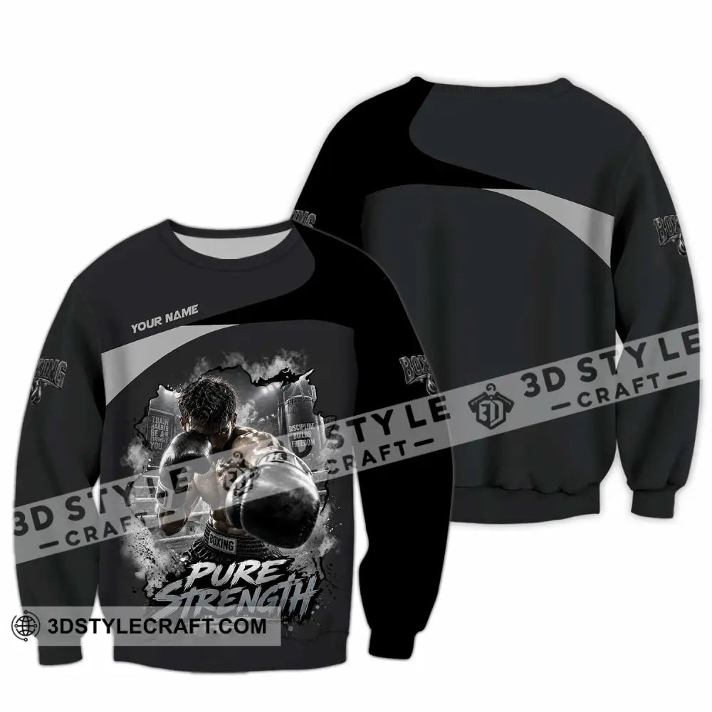 Unisex Shirt - Custom Pure Strength Shirt - Long Sleeve / S - T-shirt