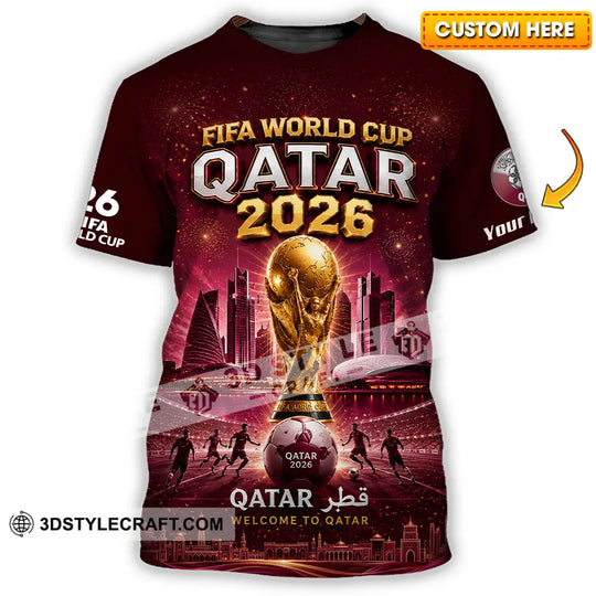 Unisex Shirt - Custom Qatar Shirt style option 1