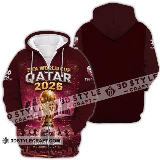 Unisex Shirt - Custom Qatar Shirt style option 4