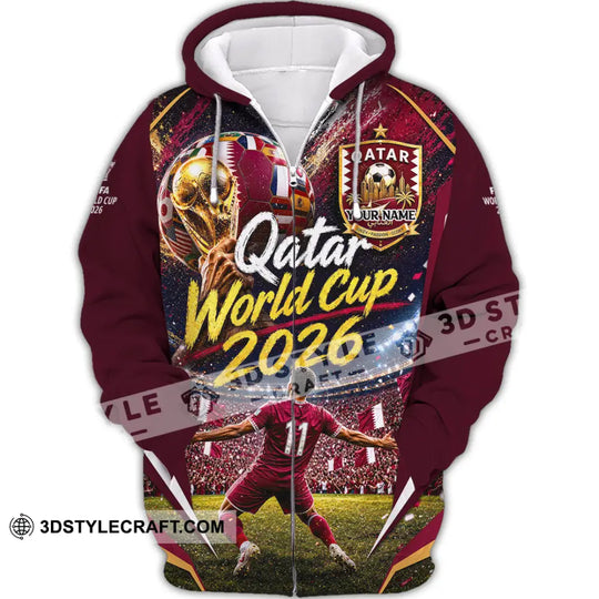 Unisex Shirt - Custom Qatar Shirt style option 3