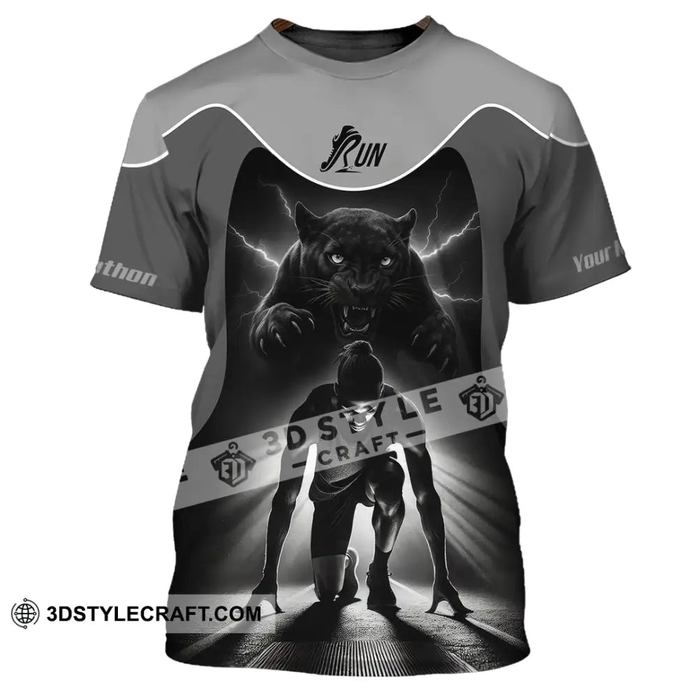 Unisex Shirt - Custom Ready To Run Love Running Shirt T-Shirt / S T-shirt