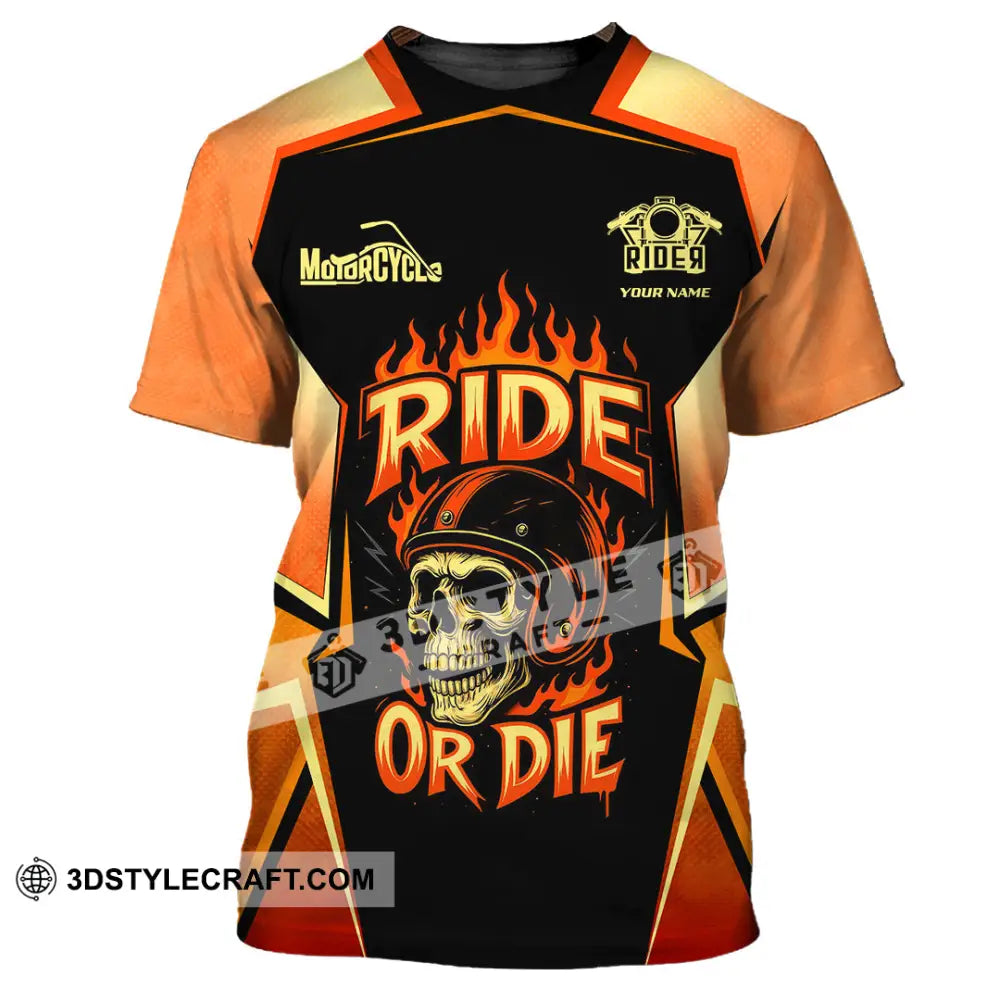 Unisex Shirt - Custom Ride Or Die 3D Shirt - T-Shirt / S - T-shirt