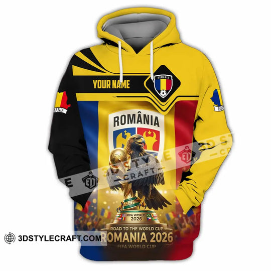 Unisex Shirt - Custom Romania 3D Shirt style option 3