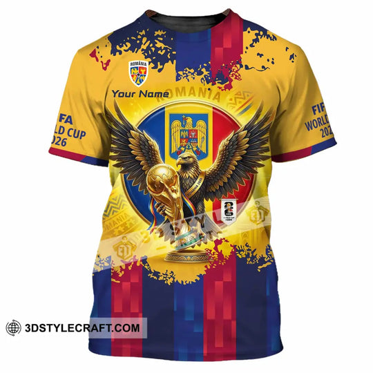 Unisex Shirt - Custom Romania 3D Shirt style option 2