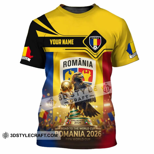 Unisex Shirt - Custom Romania 3D Shirt style option 2