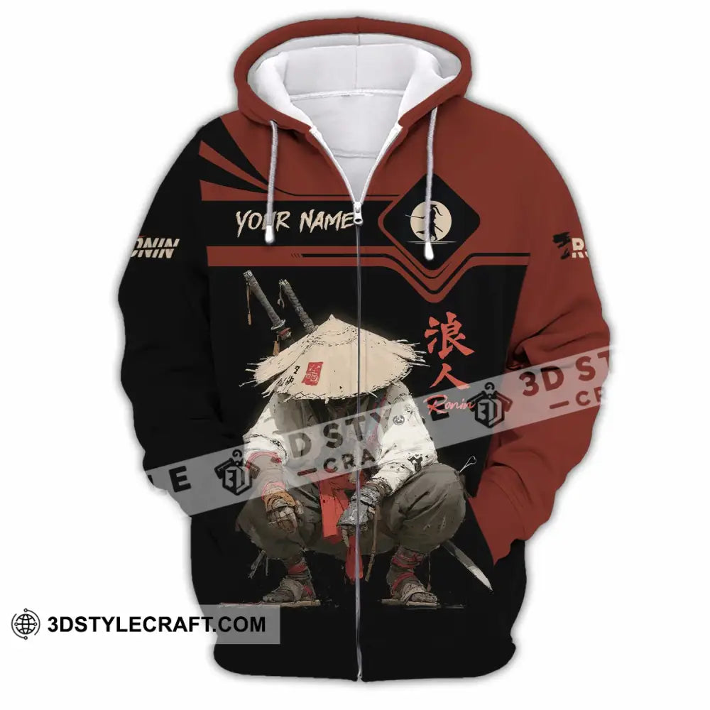 Unisex Shirt - Custom Ronin Shirt - Zipper Hoodie / S - T-shirt