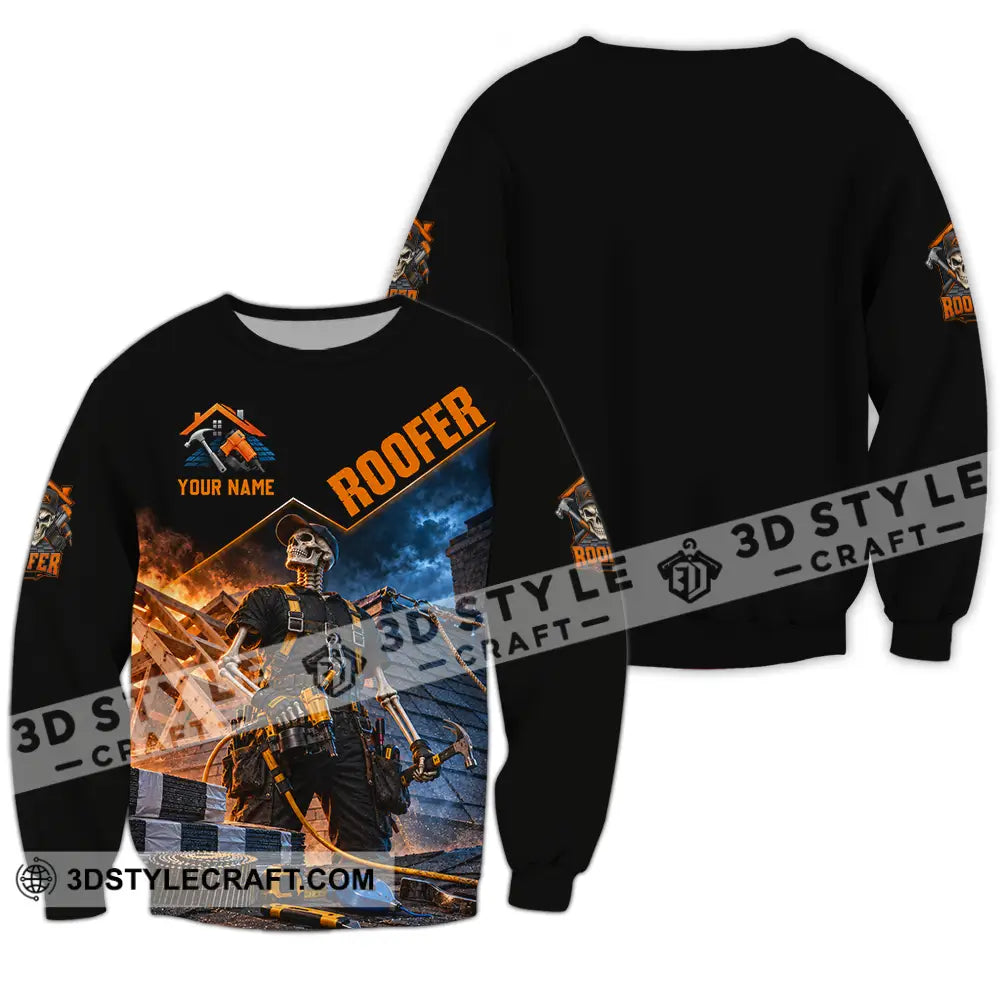 Unisex Shirt - Custom Roofer Shirt - Long Sleeve / S - T-shirt