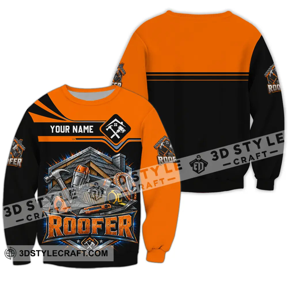 Unisex Shirt - Custom Roofer Shirt - Long Sleeve / S - T-shirt