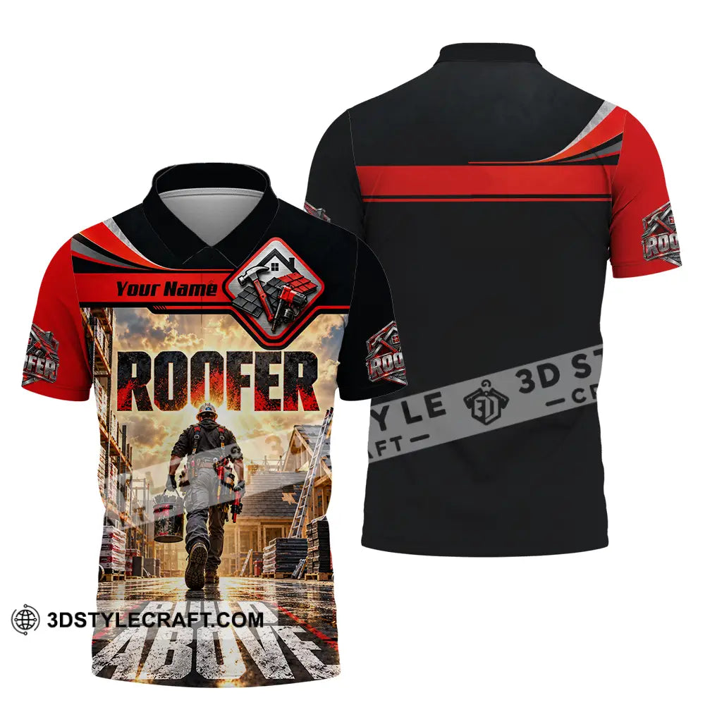 Unisex Shirt - Custom Roofer Shirt - Polo Shirt / S - T-shirt