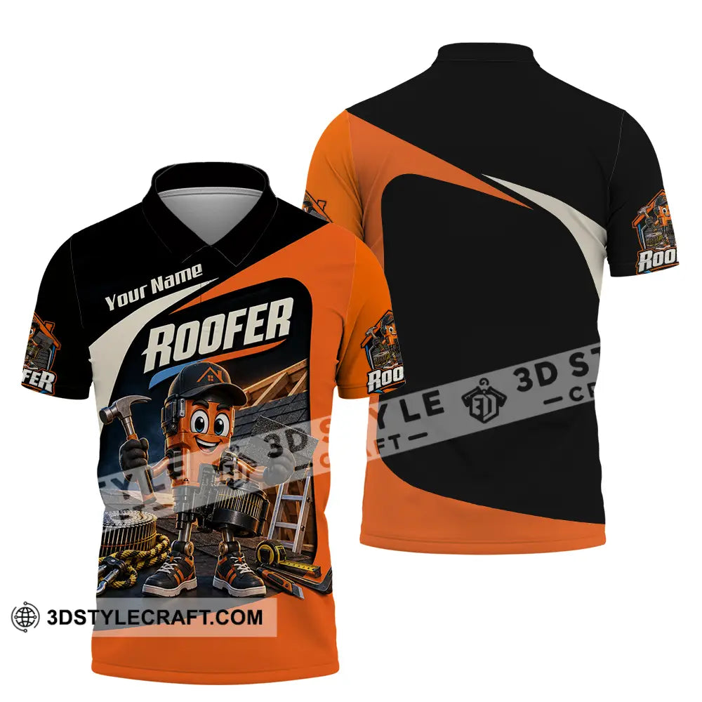 Unisex Shirt - Custom Roofer Shirt - Polo Shirt / S - T-shirt