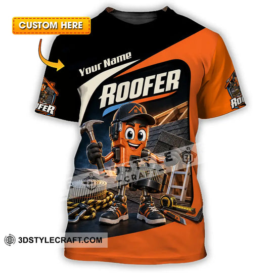 Unisex Shirt - Custom Roofer Shirt style option 1
