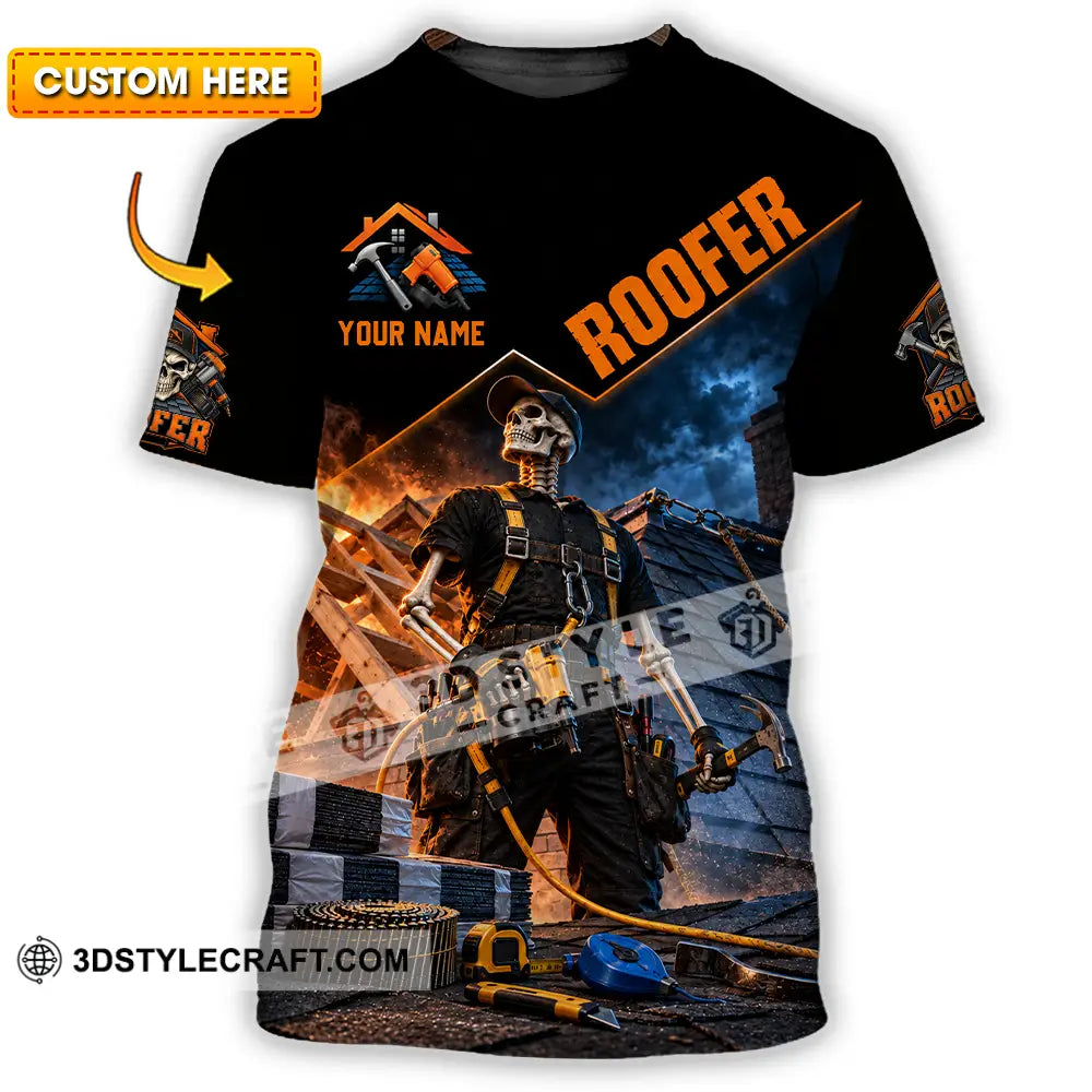 Unisex Shirt - Custom Roofer Shirt - T-shirt
