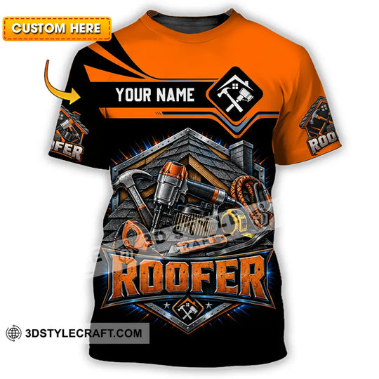 Unisex Shirt - Custom Roofer Shirt style option 1