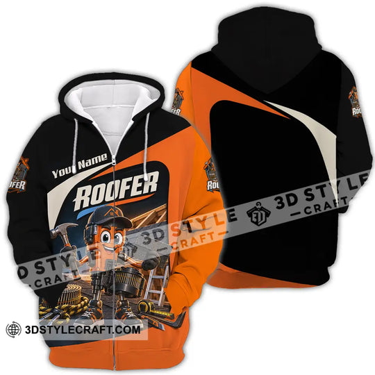 Unisex Shirt - Custom Roofer Shirt style option 4