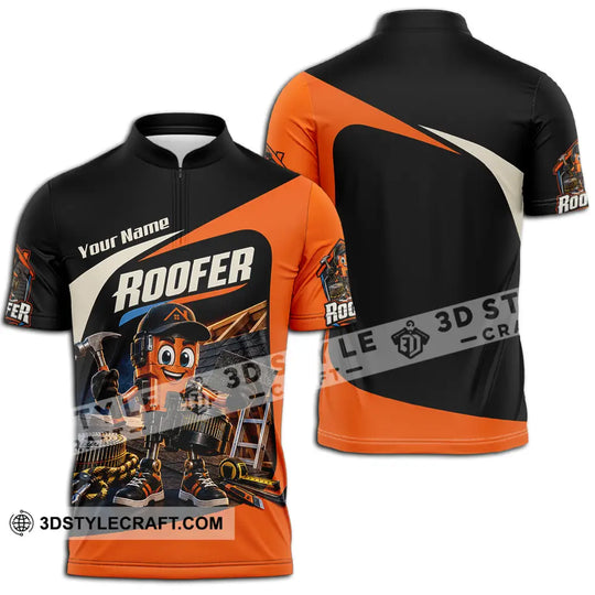 Unisex Shirt - Custom Roofer Shirt style option 2