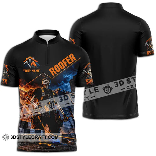 Unisex Shirt - Custom Roofer Shirt style option 2