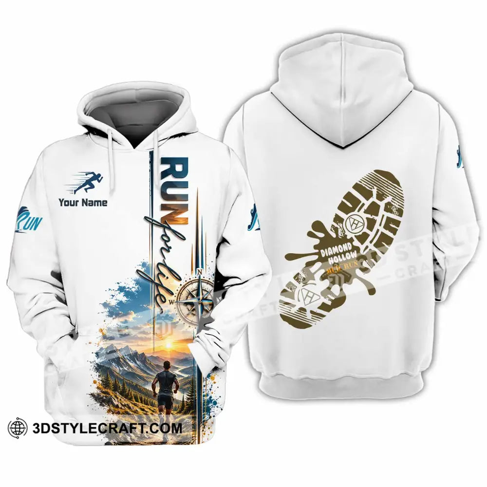 Unisex Shirt - Custom Run For Life Shirt - Hoodie / S - T-shirt