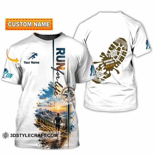 Unisex Shirt - Custom Run For Life Shirt style option 1