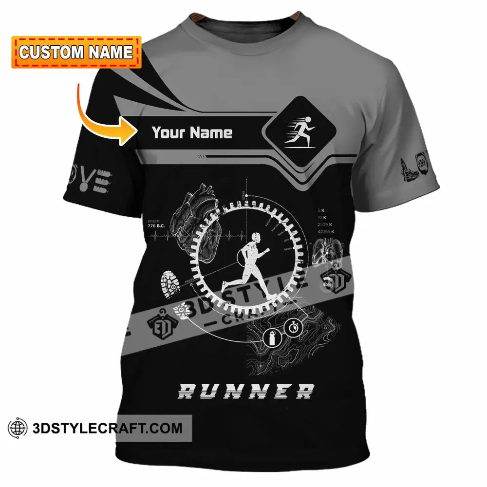 Unisex Shirt - Custom Runner Shirt - T-shirt