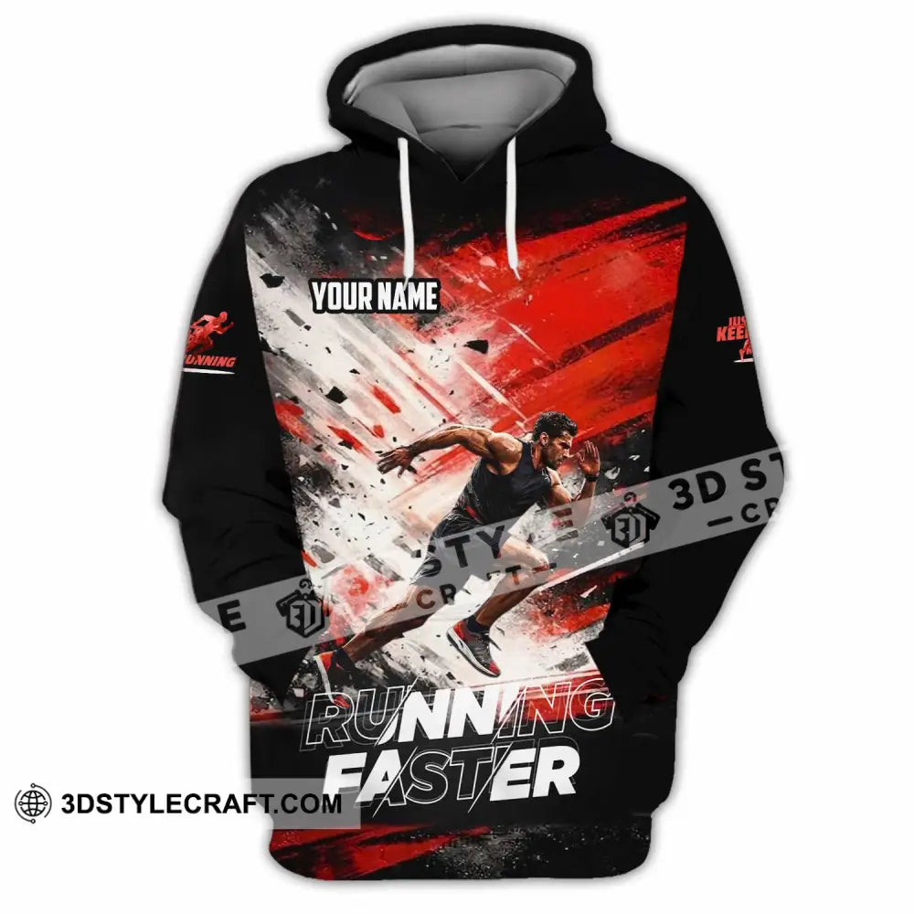 Unisex Shirt - Custom Running 3D Shirt - Hoodie / S - T-shirt