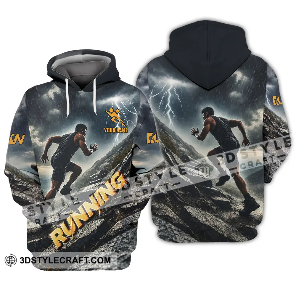 Unisex Shirt - Custom Running 3D Shirt Hoodie / S T-shirt